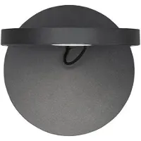 Artemide Demetra Spotlight LED-Wandlampe, 2.700 K, grau - , Demetra Spotlight, Schwarz, für Wohnzimmer, Metall, Design