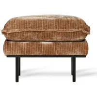 HK Living - Retro Hocker, beige