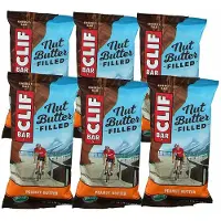 Clif Bar Bio Nut Butter Filled, Peanut Butter, Riegel 6x50 g
