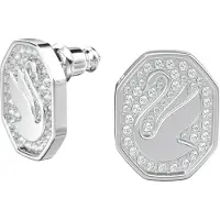Swarovski Schwanen-Knopfohrringe für Damen 5621097