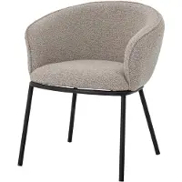 Bloomingville Blooming Ville Cortone Esszimmers Tuhl | Grau | Polyester | 82050369