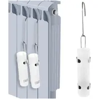 Excellent houseware Luftbefeuchter Wasserbehälter Wasserverdunster für Heizkörper aus Glas 2 Stück Set
