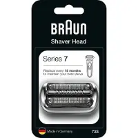 Braun Series 7 73s, Scherkopf, 1 Kopf/Köpfe, Silber, 18 Monat( e), , Series 7