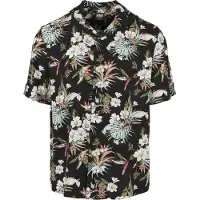 Urban Classics Viscose Aop Resort Kurzarmhemd