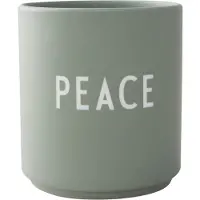 Design Letters Peace Lieblingstasse, Grün