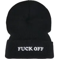 Mister tee Beanie "Unisex Fuck Off Beanie", (1 St.)