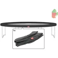 Berg Trampolin Randabdeckung Favorit 430 cm Grau