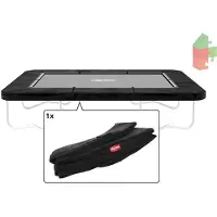 Berg Rechteckige Trampoline Randabdeckung Favorit Ultim 280x190 cm Schwarz