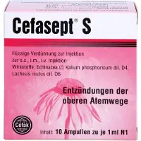 Cefasept S Injektionslösung 10 St