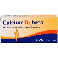 Betapharm Arzneimittel GmbH CALCIUM D3 beta Brausetabletten 40 St.