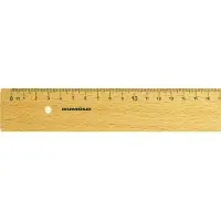 Rumold Holzlineal Buche natur 30cm Packung mit 10 Stück