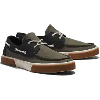 Timberland - 2-Augen-Bootsschuhe aus Segeltuch in Farbblock-Optik für Herren - Nummer 43