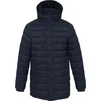 Kariban Leichter Herren-Parka mit Kapuze