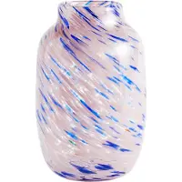HAY - Splash Vase Rund Groß H30 cm (Rosa & Blau)
