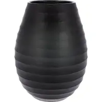 Goebel Vase Slate Black, Dekovase, Glas, Schwarz, 23 cm, 23122801