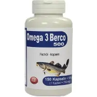 BERCO Omega-3 500 Kapseln 150 St
