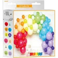 Amscan Bogen aus Rainbow-Ballons