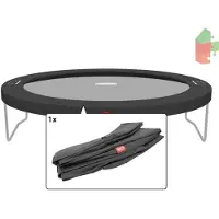 Berg Trampolin Randabdeckung Champion 330 cm Grau