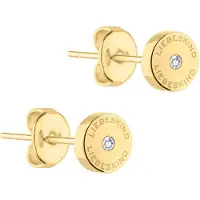 Liebeskind berlin Damen-Ohrstecker Edelstahl Zirkonia LIEBESKIND Berlin Gold