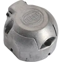 Hella Steckdose 7-polig alu Jaeger