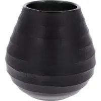 Goebel Vase Slate Black, Dekovase, Glas, Schwarz, 14.5 cm, 23122811