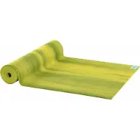 AKO YIN-YANG DELUXE Yogamatte 6 mm - 61x183cm - Grun/Gelb
