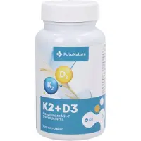 FutuNatura Vitamin K2 + D3 für gesunde Knochen 60 St Tabletten