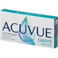 Acuvue Oasys Multifocal (6er Packung) 14-Tageslinsen (-2.25 dpt, Addition Low (0.75-1.25) & BC 8.4) mit UV-Schutz
