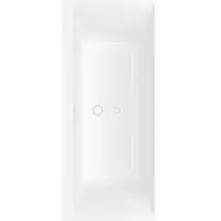 Villeroy & Boch Subway 3.0 Duo Badewanne 180 x 80 cm, mit SilentFlow