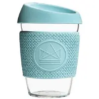 Neon Kactus Reusable Glass Cup - Wiederverwendbare Glasbecher