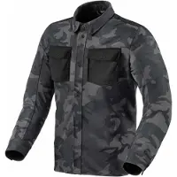 REV'IT! Overshirt Tracer Air 2 Camo Dark Grau Jacke Größe 2XL