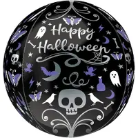 Anagram Orbz Mondlict Halloween Folienballon verpackt 38