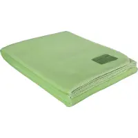 Eskimo Edelvelours Decke 150x200 cm | pistazie - grün