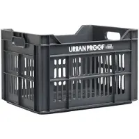 Urban fahrradkiste 30 Liter Polypropylen aschgrau
