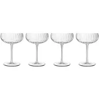 Luigi Bormioli Champagne bowl Optica 30 cl 4 pcs.