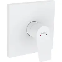 Hansgrohe Fertigmontageset VIVENIS für Unterputz-Brausemischer mattweiß mattweiß