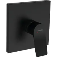 Hansgrohe Fertigmontageset VIVENIS für Unterputz-Brausemischer mattschwarz mattschwarz