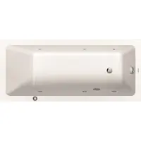 Duravit Whirlwanne No. 1 160x70cm, 110 l, EB-Version, m 1 RS, we.