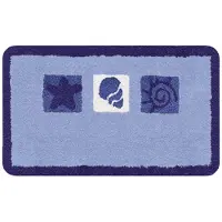 Kleine wolke Badteppich Beach azur, 55 x 65 cm GLO782111566