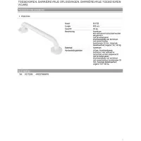 Villeroy & Boch ViCare Funktion Wandhaltegriff, 400x480mm, 92172268