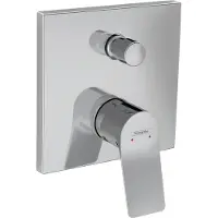 Hansgrohe Fertigmontageset Vivenis UP-Wannen-Einhebelmischer, m int. Sich.Kombi, chrom