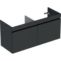 Geberit 501.912.JK.1, Grau, 1 Schublade(n), 1226 mm, 446 mm, 606 mm