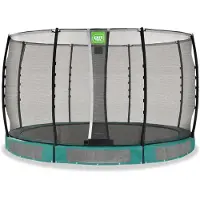 Exit Allure Classic Trampolin ø366cm, Bodentrampolin, Grün