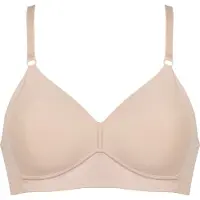 Naturana Soft-BH "Smoothing" flache nahtlose Abschlüsse, breites Unterbrustband, ohne Bügel, basic