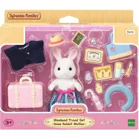 Sylvanian Families - Weekend Travel Set -Snow Rabbit Mother - (5641)