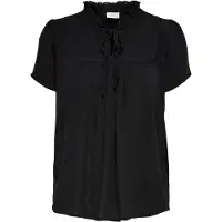 JDY Kurzarmbluse "JDYLIMA LIFE S/S TOP WVN NOOS" Viskose, loose fit