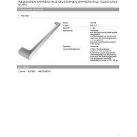Villeroy & Boch V&B Wandhaltegriff ViCare Design verchromt 600mm