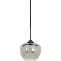 Light & Living - Hängeleuchte Mayson - Grau - Ø23cm Hängelampe - Esstischlampe - Wohnzimmerlampe - Schlafzimmerlampe - Wohnzimmer