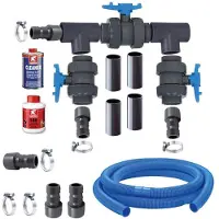 Aquaforte Montageset für Wärmepumpen Bypass Luxus Ausführung