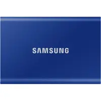 Samsung Portable SSD T7, 1 TB, USB Typ-C, 3.2 Gen 2 (3.1 Gen 2), 1050 MB/s, Passwortschutz, Blau